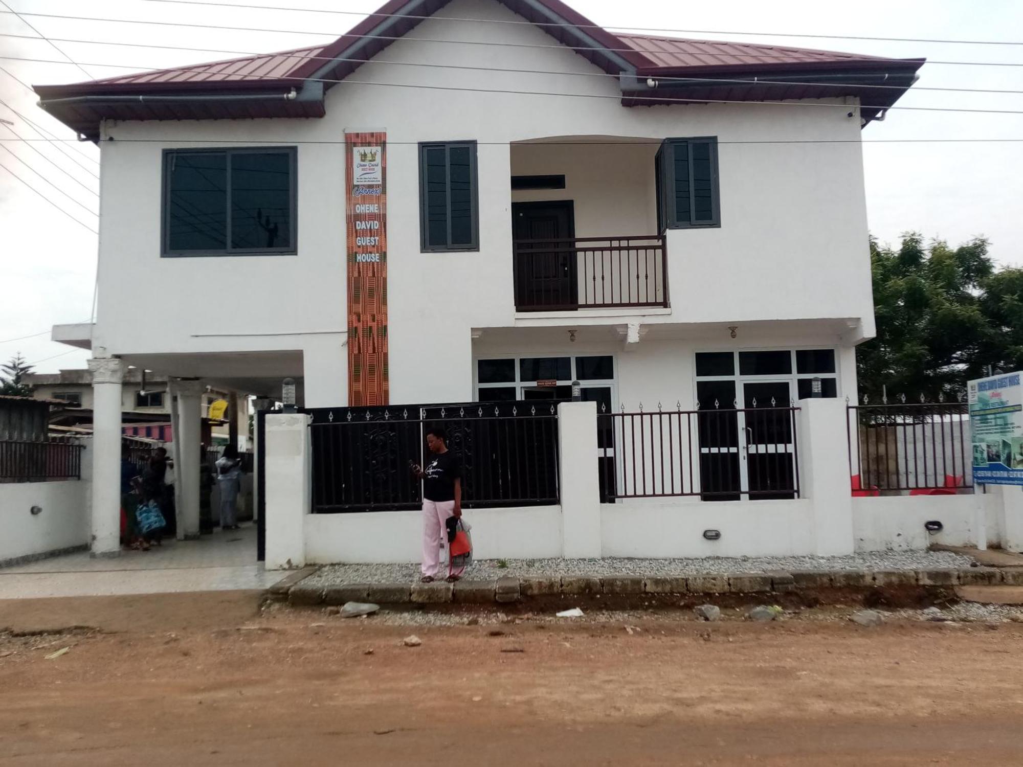 Ohene David Guest House Amanfro Eksteriør bilde